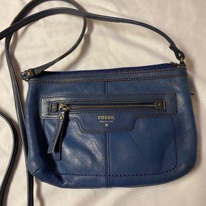 FOSSIL Cross Body Bag - Navy Blue